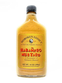 Hoboken Eddie’s Habanero Mustard - Condiments - chillychiles.com