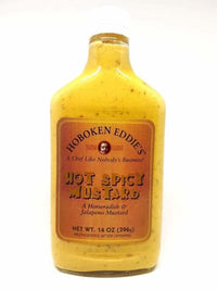 Hoboken Eddies Hot Spicy Mustard - Condiments - chillychiles.com