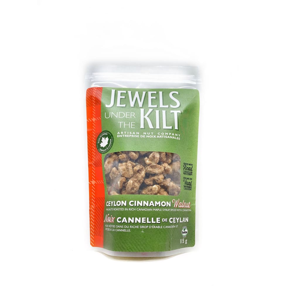 Jewels Under The Kilt Ceylon Cinnamon Walnuts - Snacks