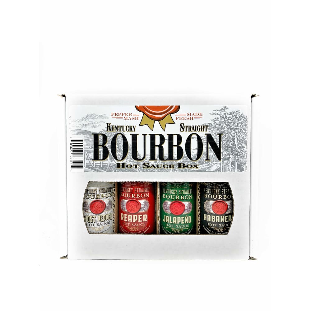 Kentucky Straight Bourbon Hot Sauce Gift Box - Hot Sauce
