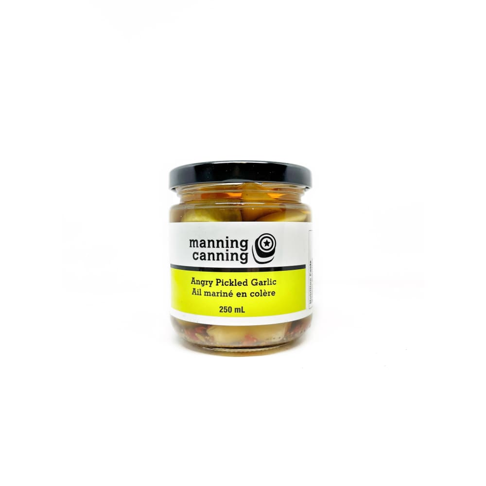 Manning Angry Pickled Garlic - Pickled Items