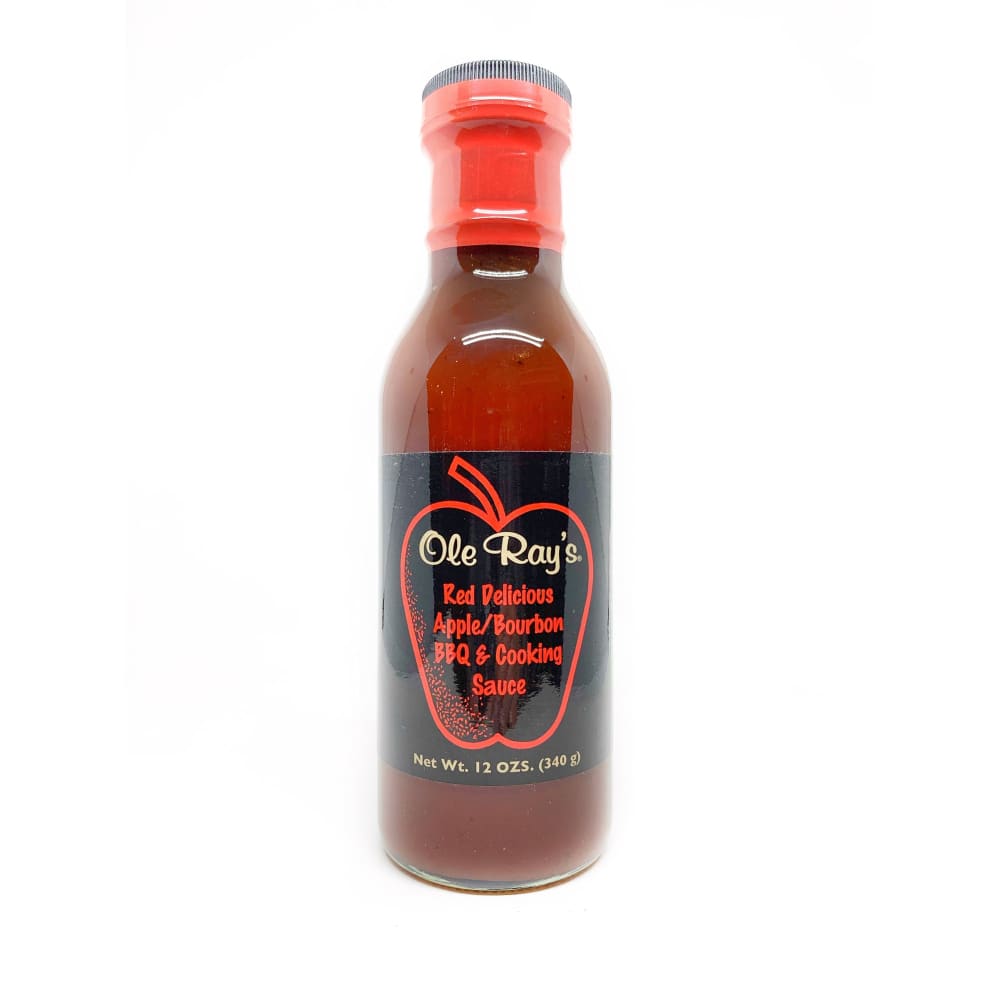 Ole Ray’s Red Delicious Apple Bourbon BBQ and Cooking Sauce - BBQ Sauce