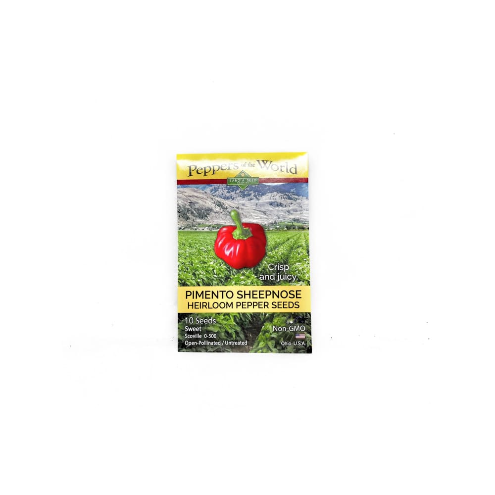 Pimento Sheepnose Pepper Seeds