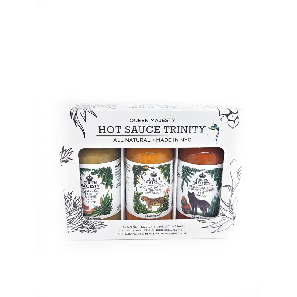 Queen Majesty Mini Hot Sauce Trinity - Gift Set