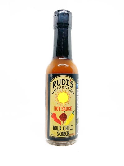 Rudi’s Bold Chili Scorch Hot Sauce - Hot Sauce - chillychiles.com