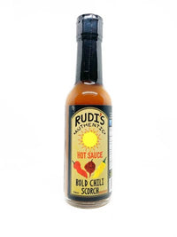 Rudi’s Bold Chili Scorch Hot Sauce - Hot Sauce - chillychiles.com