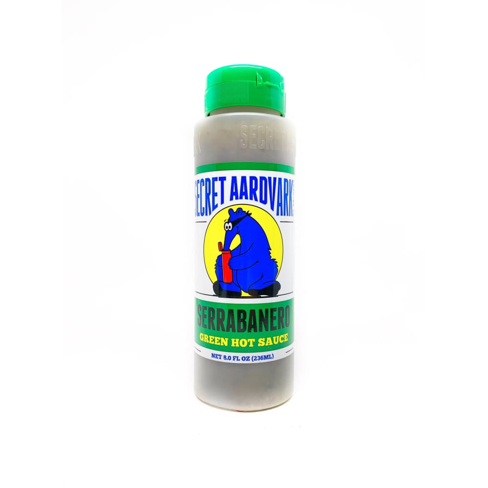 Secret Aardvark Serrabanero Green Hot Sauce - Hot Sauce