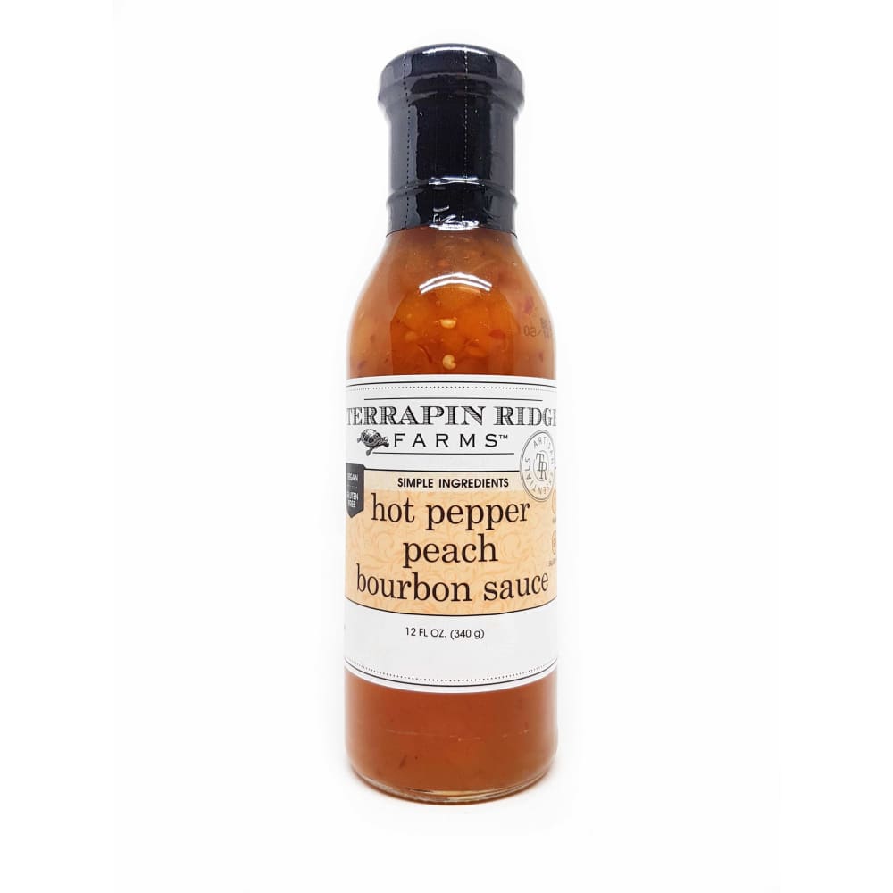 Terrapin Ridge Farms Hot Pepper Peach Bourbon Sauce - Marinade