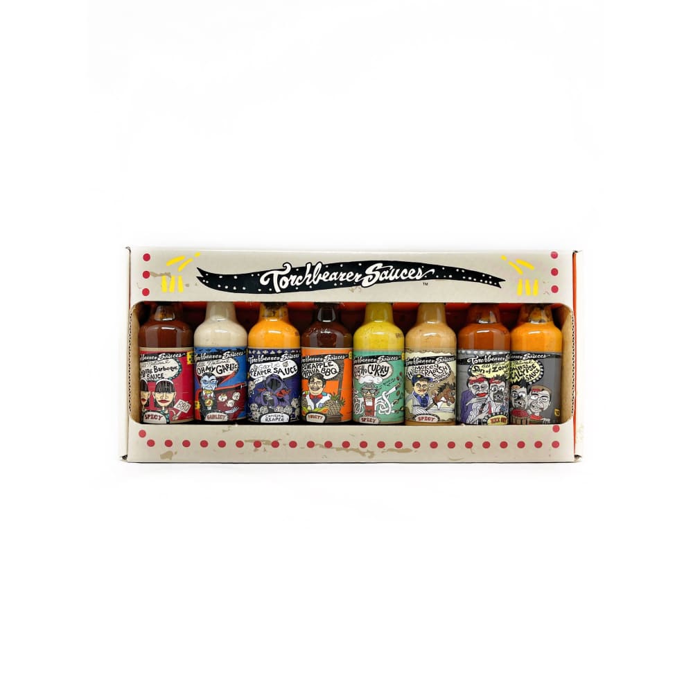 Torchbearer Sauces 8 Pack of Minis - Gift Set